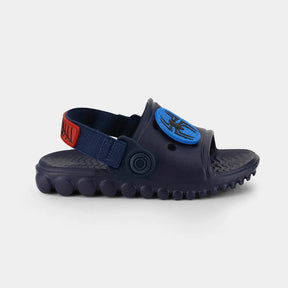 Chinelo Infantil Bibi Sun Slide Azul de Aranha