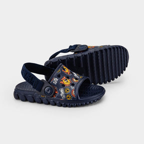 Chinelo Infantil Bibi Sun Slide Azul Marinho de Tigre