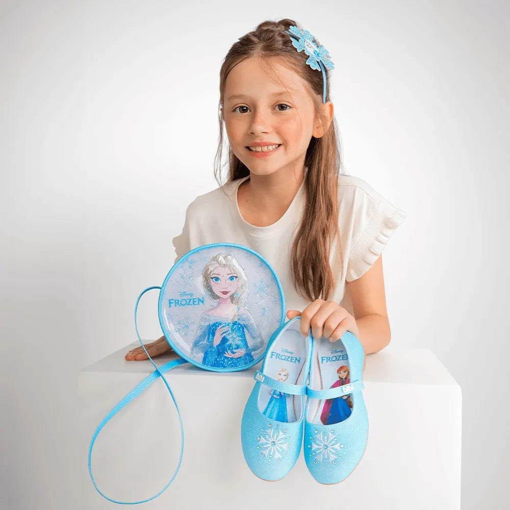 Sapatilha Infantil Bibi Ballerina Basic Frozen da Disney