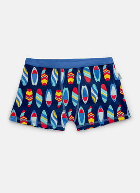 Cueca Boxer Algodão Menino Tubarão Aloha