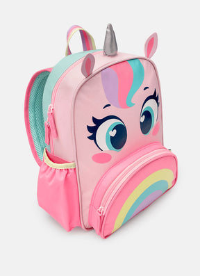 Mini Mochila Costas Unicórnio Kawaii