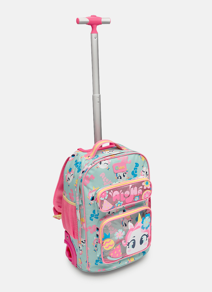 Mochila com Rodinha Unicórnio Aloha