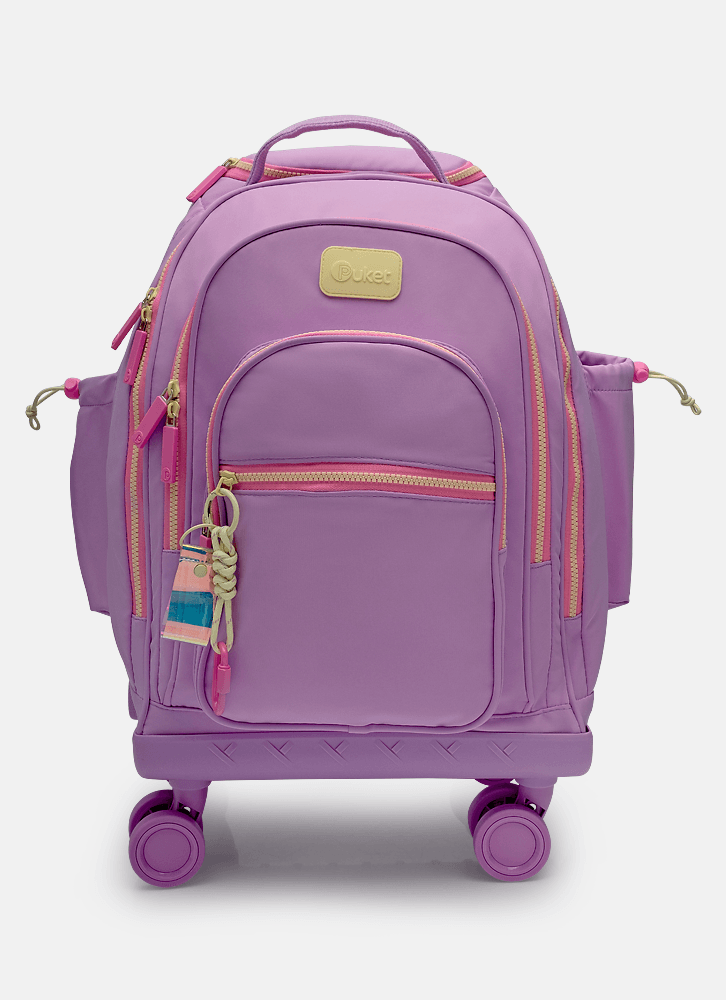 Mochila com Rodinha 360 Lilas