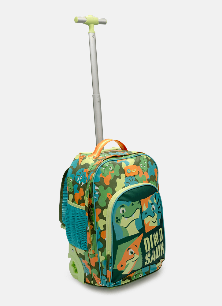 Mochila com Rodinha Dino Trio