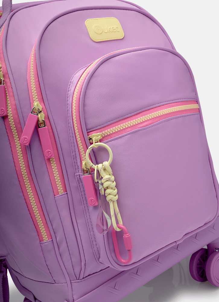 Mochila com Rodinha 360 Lilas