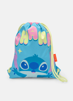 Mochila Sacola Costas Stitch